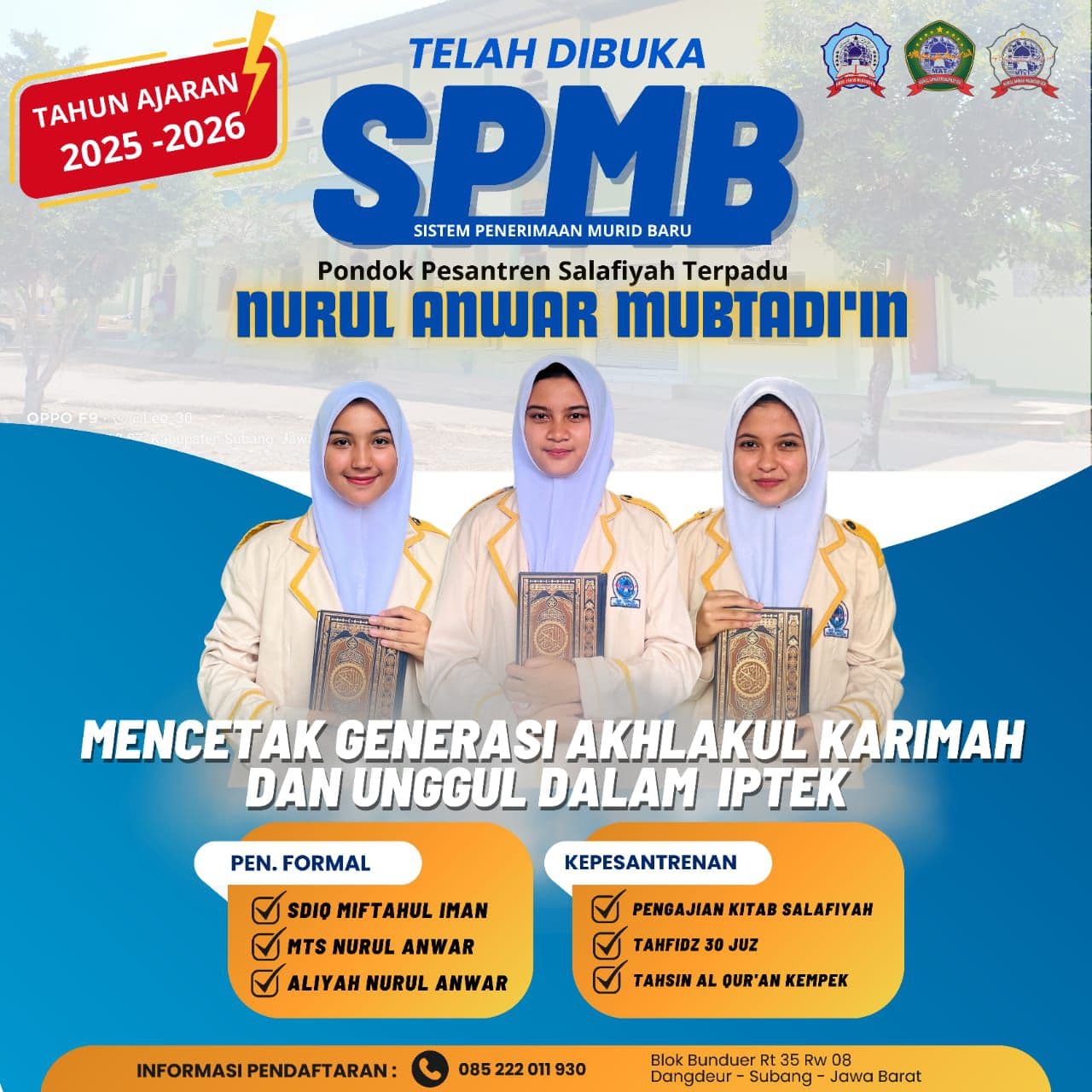 pendaftaran santri baru 2025